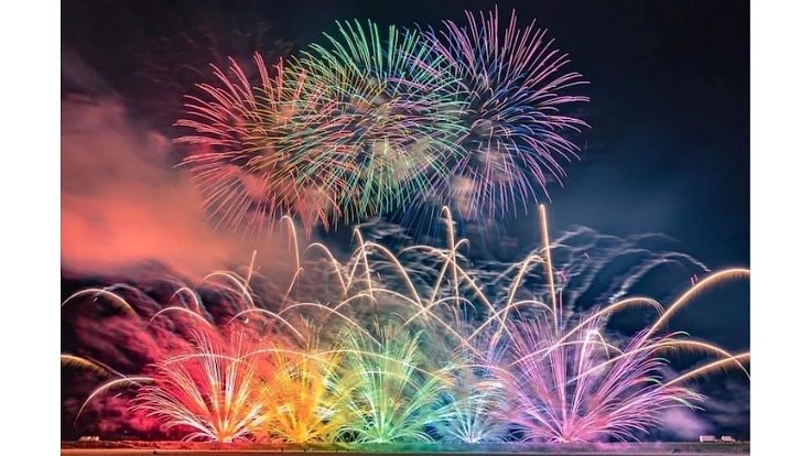 想いをつたえよう!日野川大花火2023 3枚目