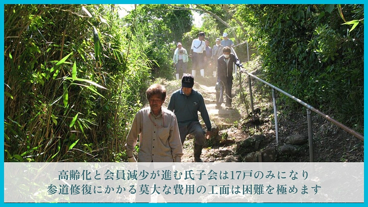 長崎県壱岐島の海に浮かぶ神域・小島神社｜参道崩落の危機にご支援を 4枚目