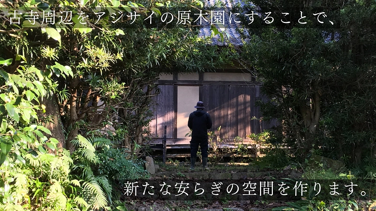 加茂荘花鳥園｜安らぎの空間を守り継ぐ。古寺周辺をアジサイの原木園に 9枚目