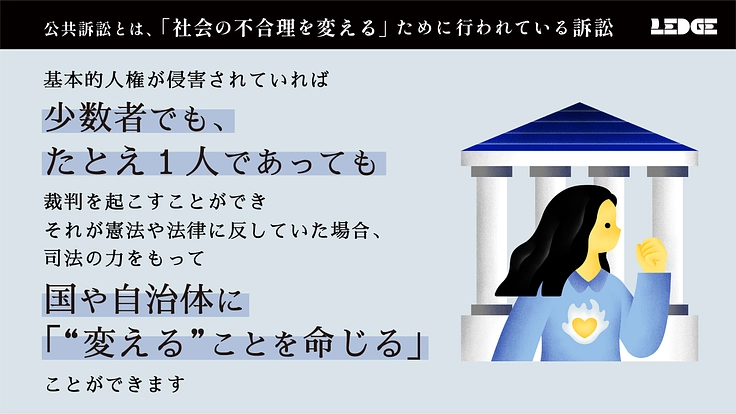 社会の不合理を司法の力で変える｜公共訴訟の専門家集団が本格始動！ 3枚目