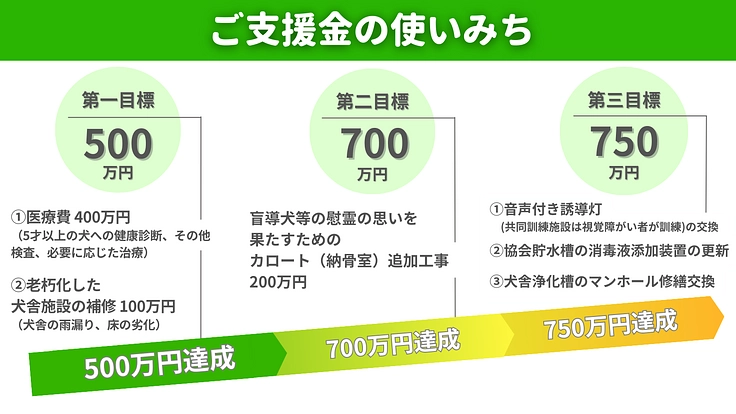 東日本盲導犬協会50周年｜視覚障がい者を支える盲導犬事業にご支援を 2枚目