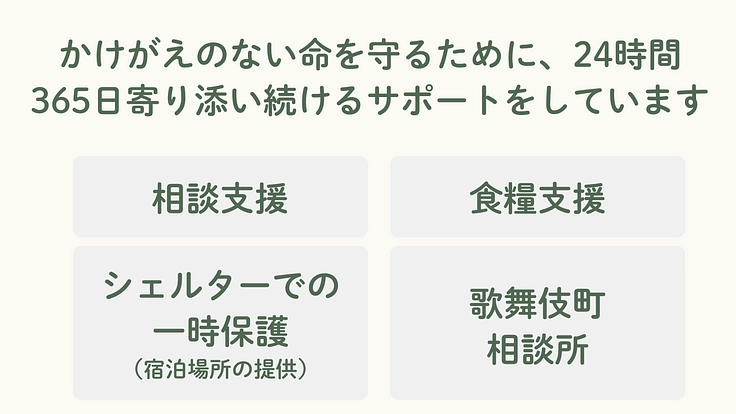 妊娠SOS新宿|孤独な妊娠に寄り添う最後の砦。活動継続にご支援を 3枚目