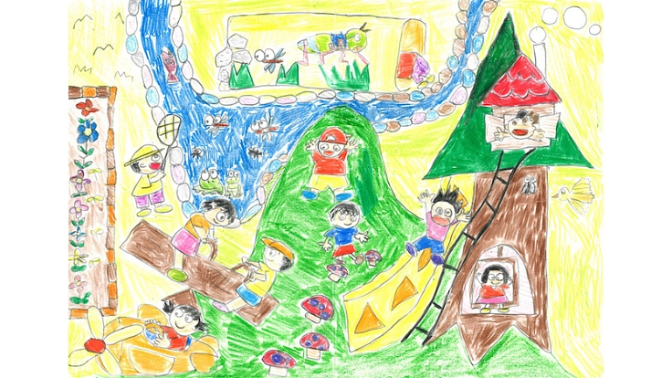 島一小創立150周年 | 子どもたちが思い描く夢の庭園を整備したい 2枚目