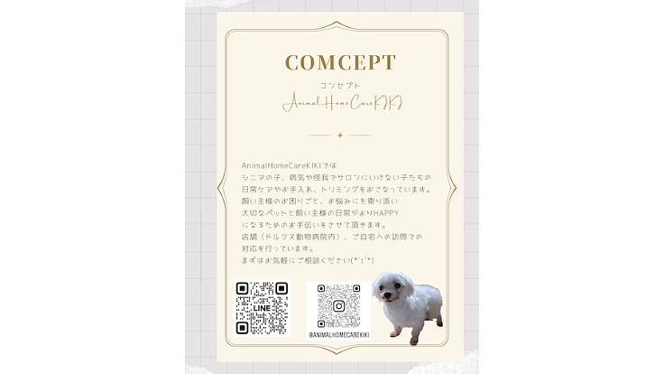 介護シニア専門のトリミングサロン　予約枠拡大のため内装工事費 2枚目