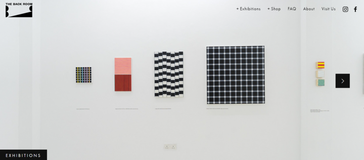 the back room klのホームページ画像