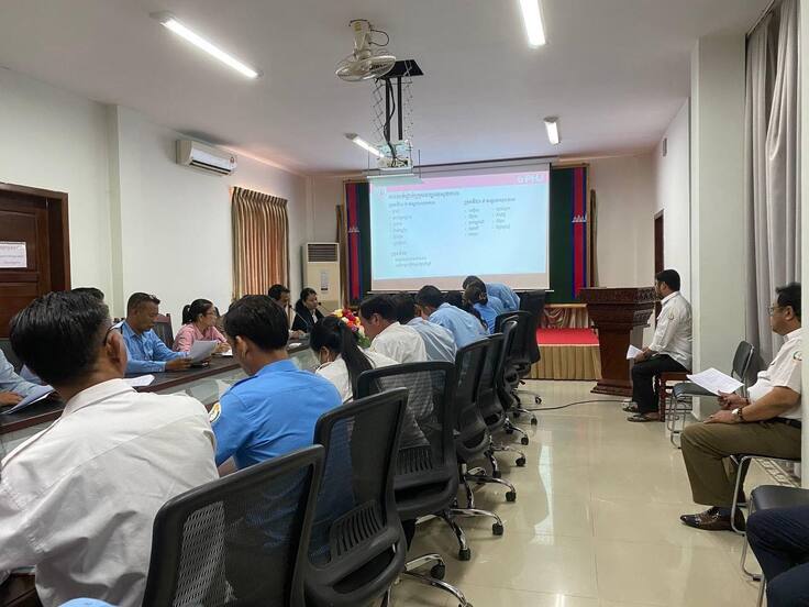 シェムリアップ州　キックオフミーティング