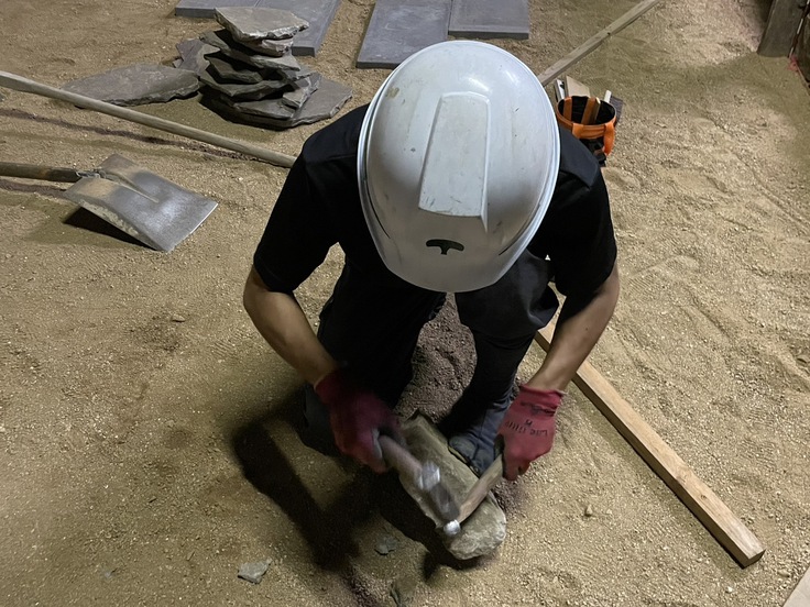 田子雅也選手：造園国際大会へ向けての練習状況5