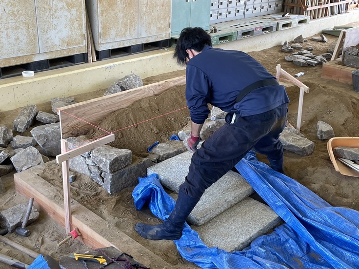 田子雅也選手：造園国際大会へ向けての練習状況6