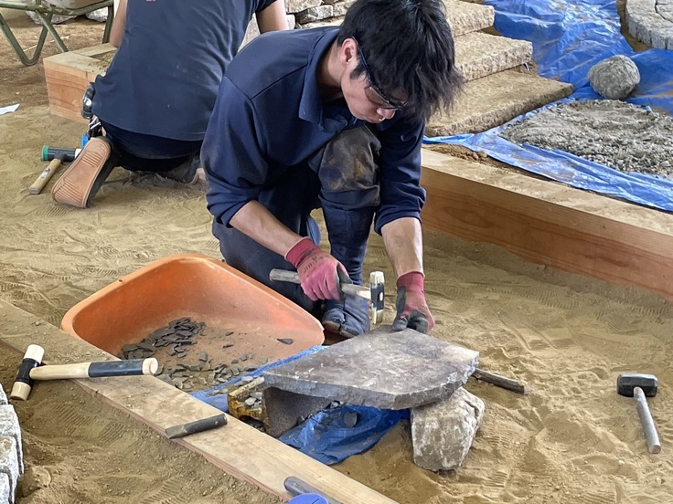 田子雅也選手：造園国際大会へ向けての練習状況8