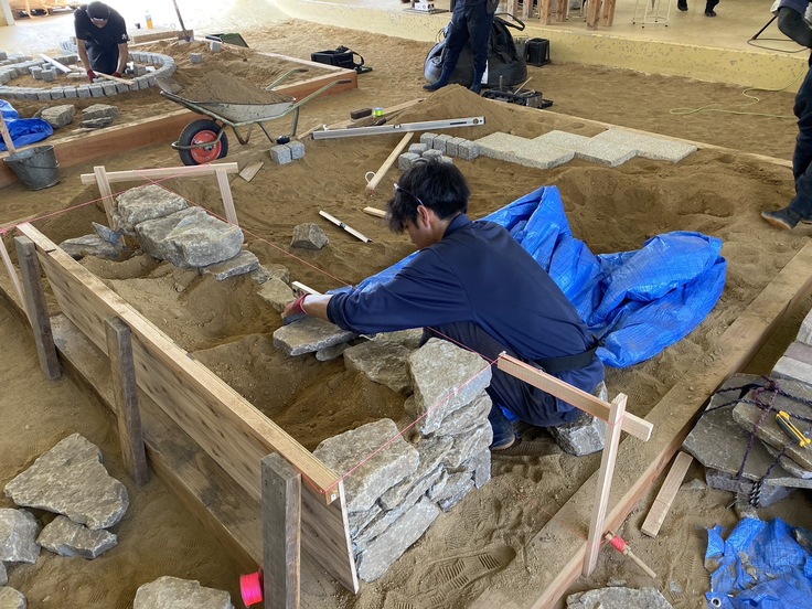 田子雅也選手：造園国際大会へ向けての練習状況13