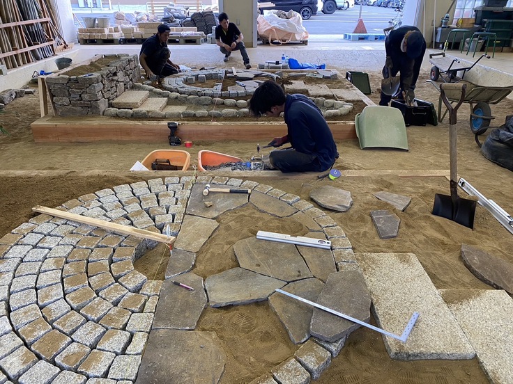 田子雅也選手：造園国際大会へ向けての練習状況15