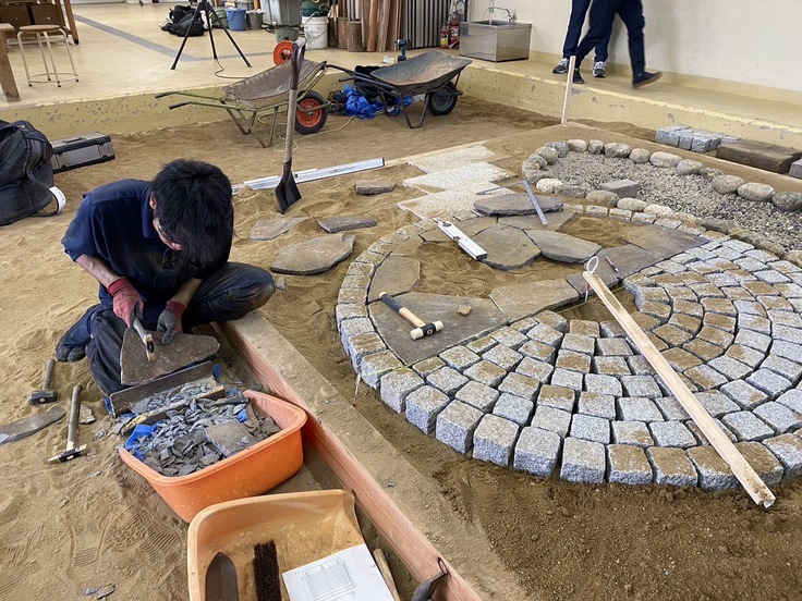 田子雅也選手：造園国際大会へ向けての練習状況16