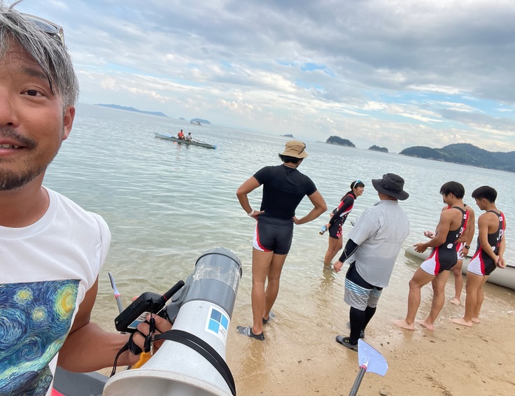 初日からレース形式の練習ができました！