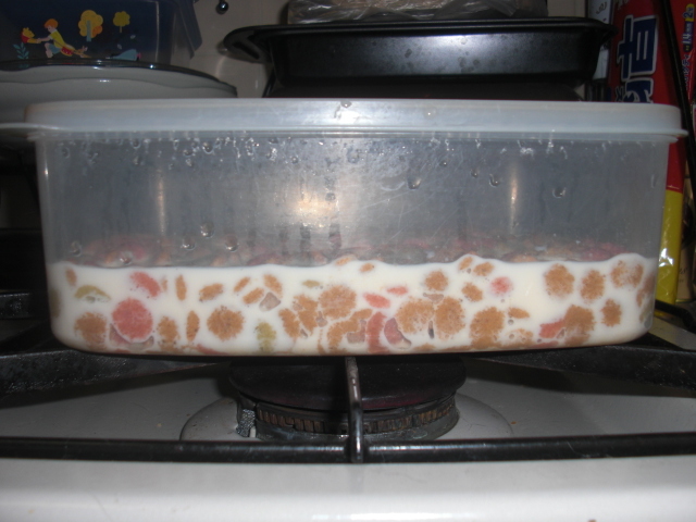 ふやかしミルク