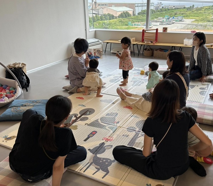 赤ちゃんもママもパパも集った今日のマチノワ