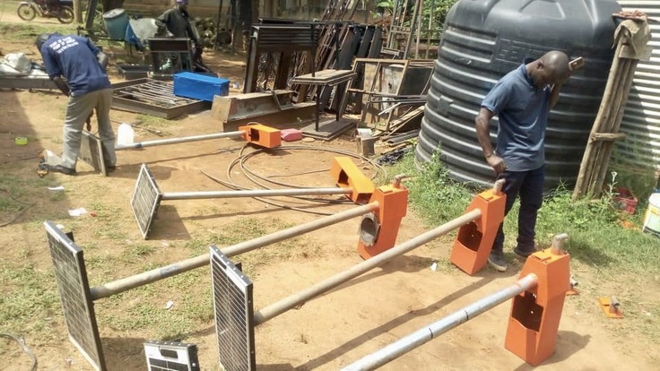 新しいオレンジボックスの製造後の様子