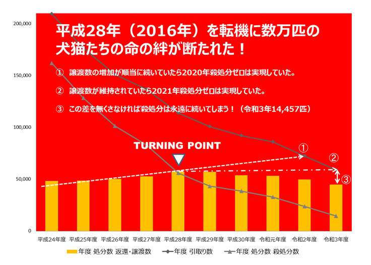 日本の殺処分ゼロは実現していた