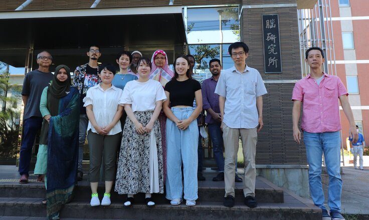 2023年8月のカナダからの留学生Lanaさん送別の際の写真です