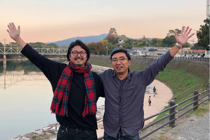 カタマランの２人