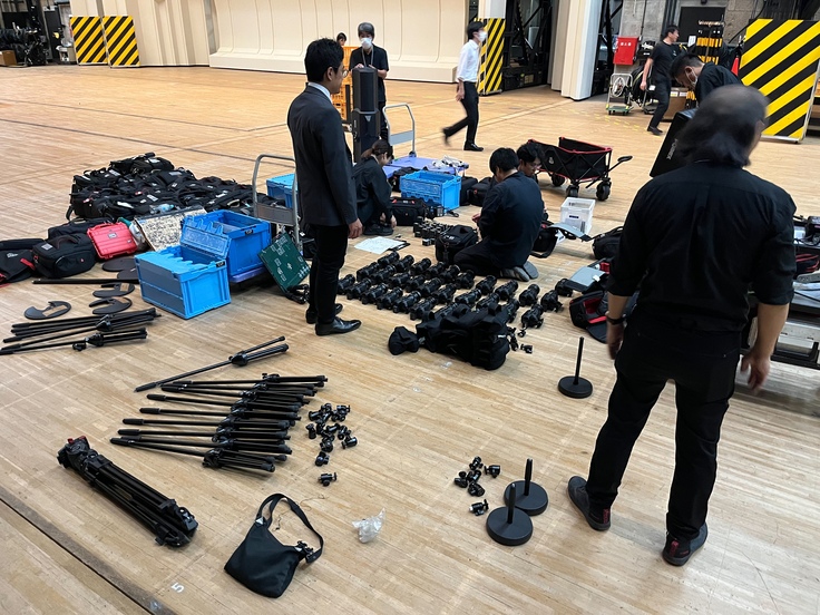 カメラがいっぱい