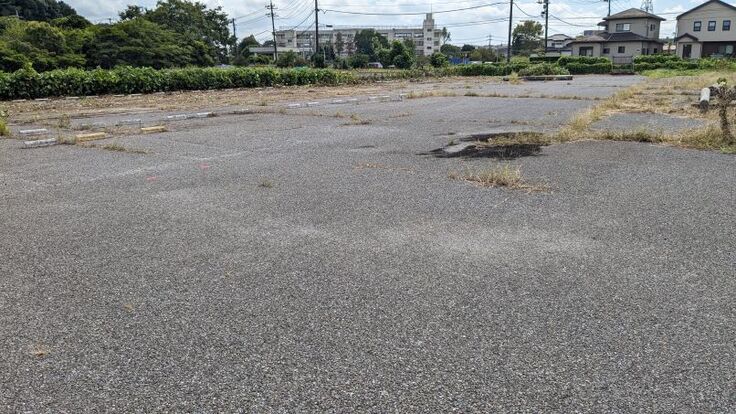 建設予定地の現況（9月時点）