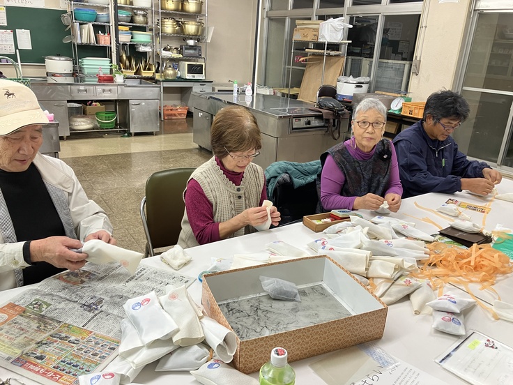 みんなでワイワイ　リターン作り