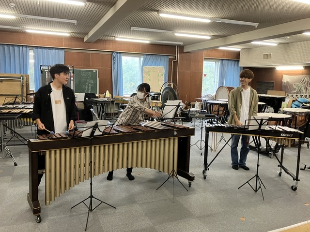 1年生3人の演奏