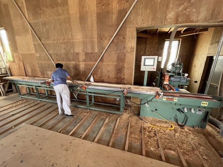 天井のパーツを作成中