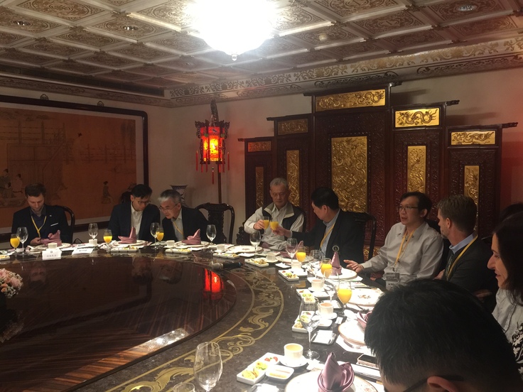 国際シンポジウムを終えて台北Grand Hotelでの晩餐会