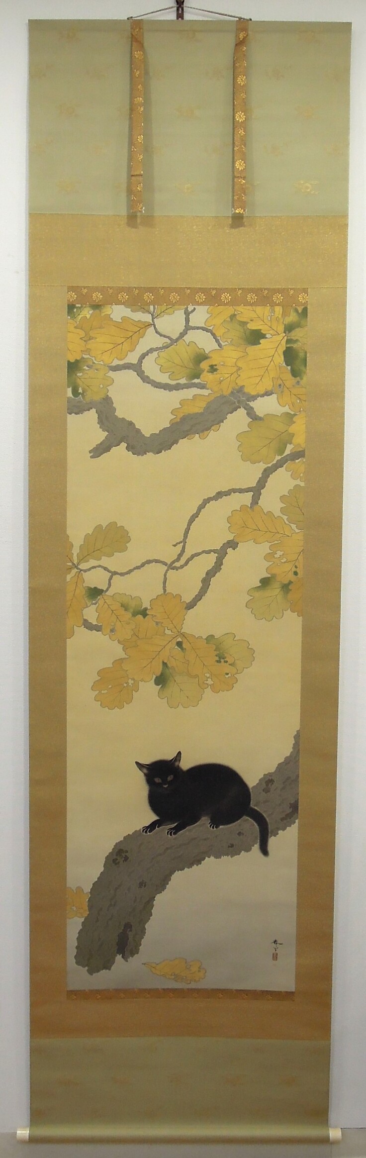 重要文化財 菱田春草「黒き猫」 明治43年（1910）