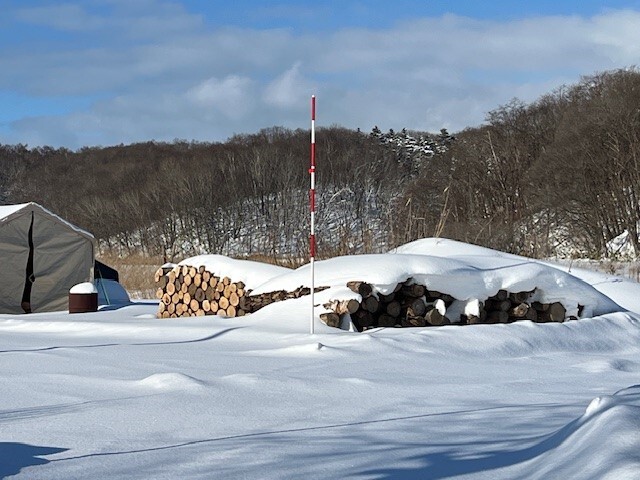 当別町メープルハウス薪
