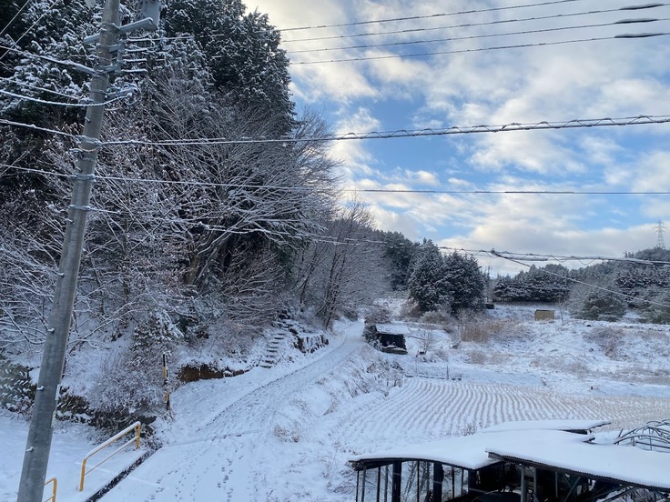 気温が低すぎてサラサラの固まらない雪