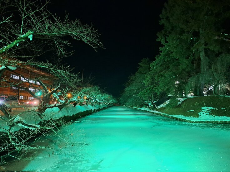 25日のライトアップ1