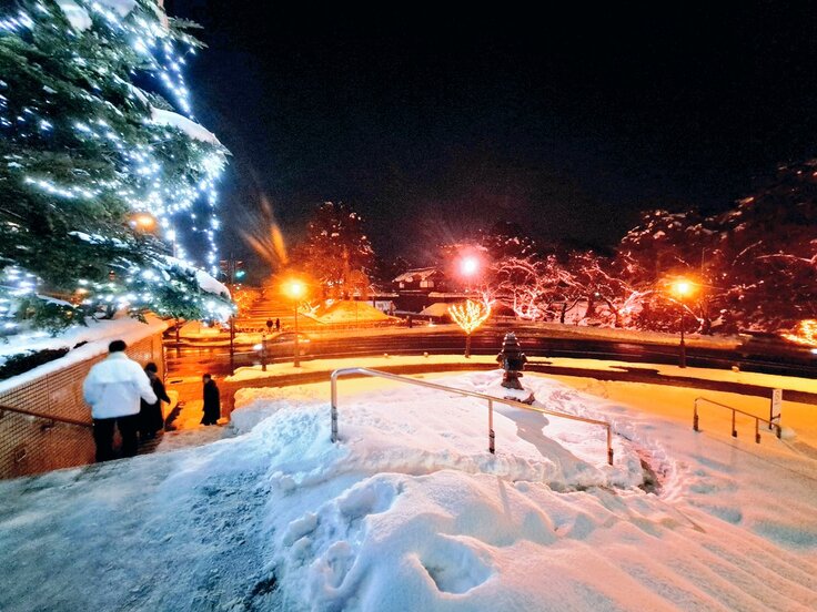 24日のライトアップ4