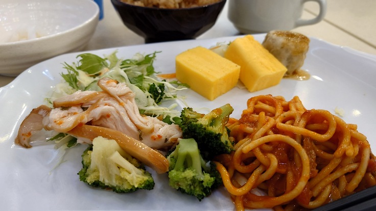 東横インの朝食（２日目）