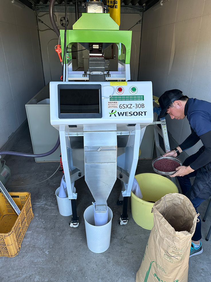 生産者さんの選別