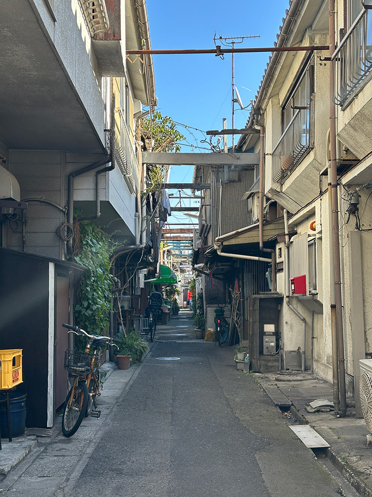 鹿児島市内の長屋