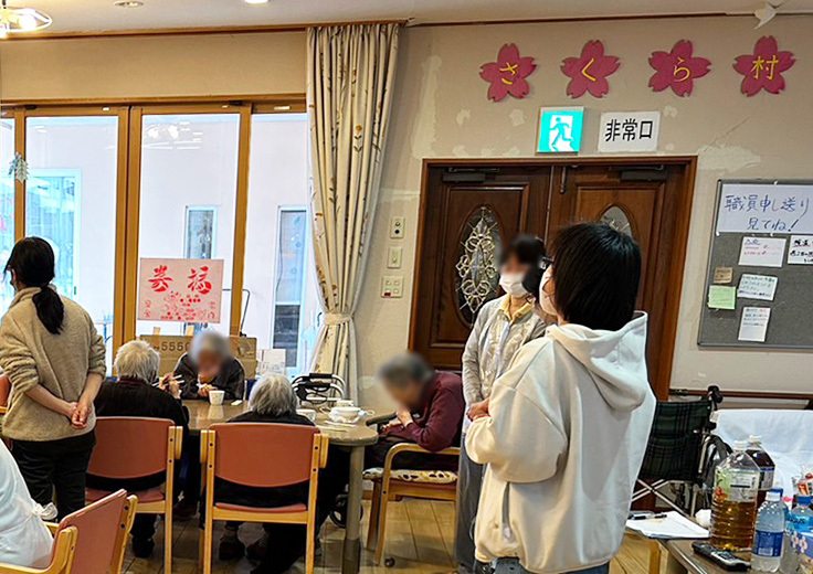 グループホームぽかぽかにて