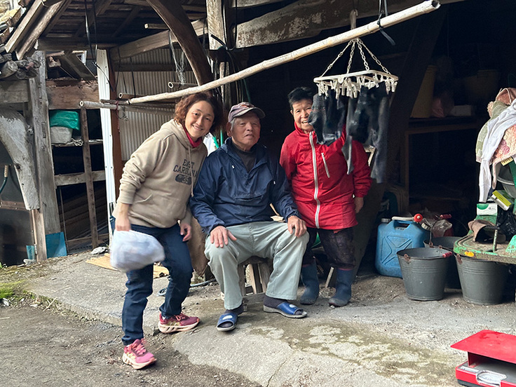 肝付町川辺地区の農家