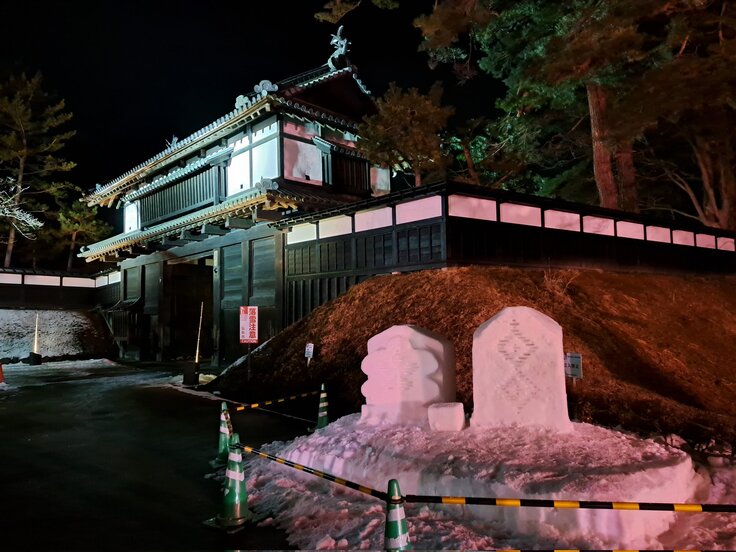 雪燈籠まつり準備1