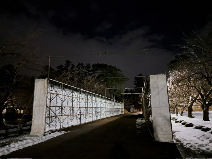 雪燈籠まつり設置2