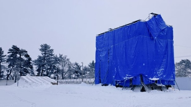 雪燈籠まつり準備6