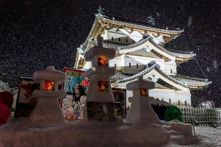 雪燈籠まつり1