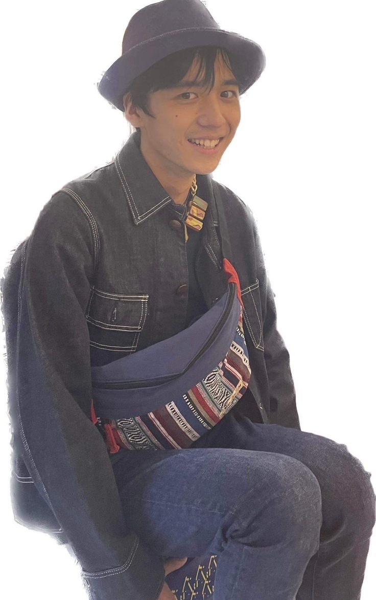 モデルとしてファッションショーに参加する横山悠斗さん