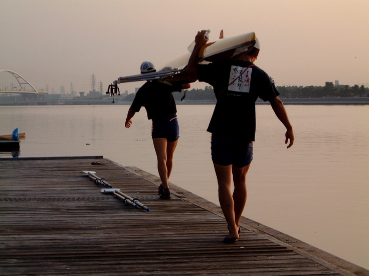 2003年長崎インターハイ3位のダブルスカル