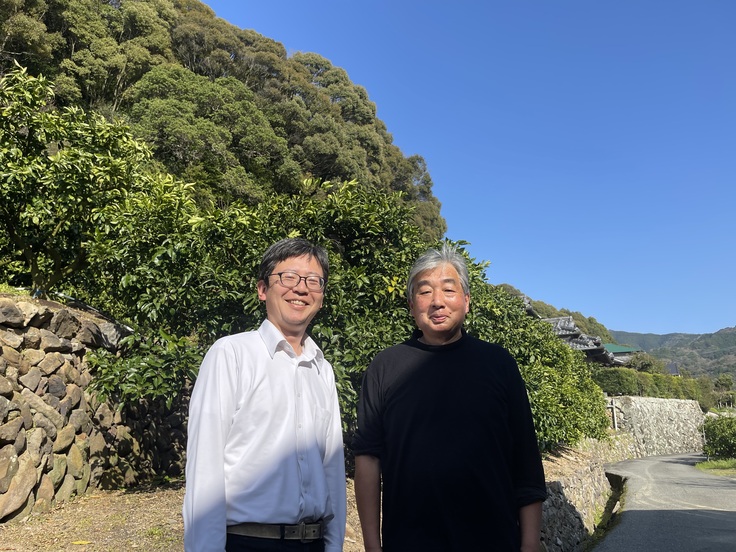 地元の農家さんと