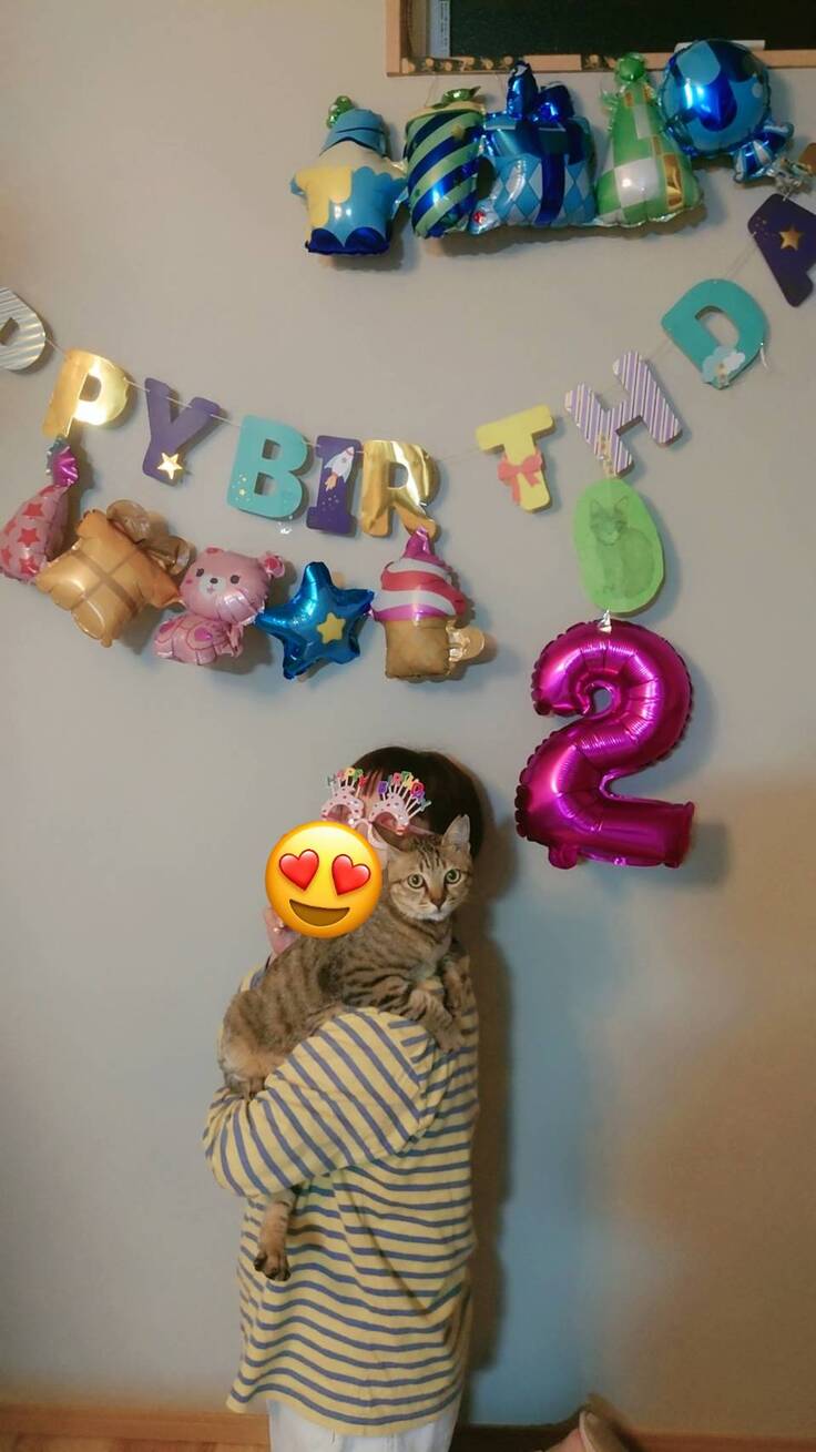 鉄火ちゃん　お誕生日