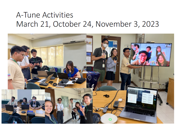 デラサール大学 atuneの活動.png