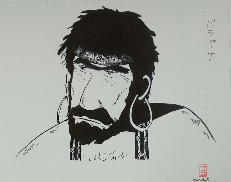 サマニ（様似）の長。様似町のアポイ岳はアイヌにとって聖なる山で、当然サマニのコタンも重要地域だったと思われます。多数のキリシタンが逃げ込んだこともうなずけます。