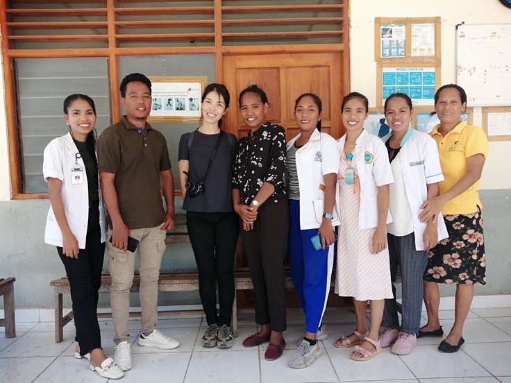 東ティモールの地域保健を守る人たちとともに